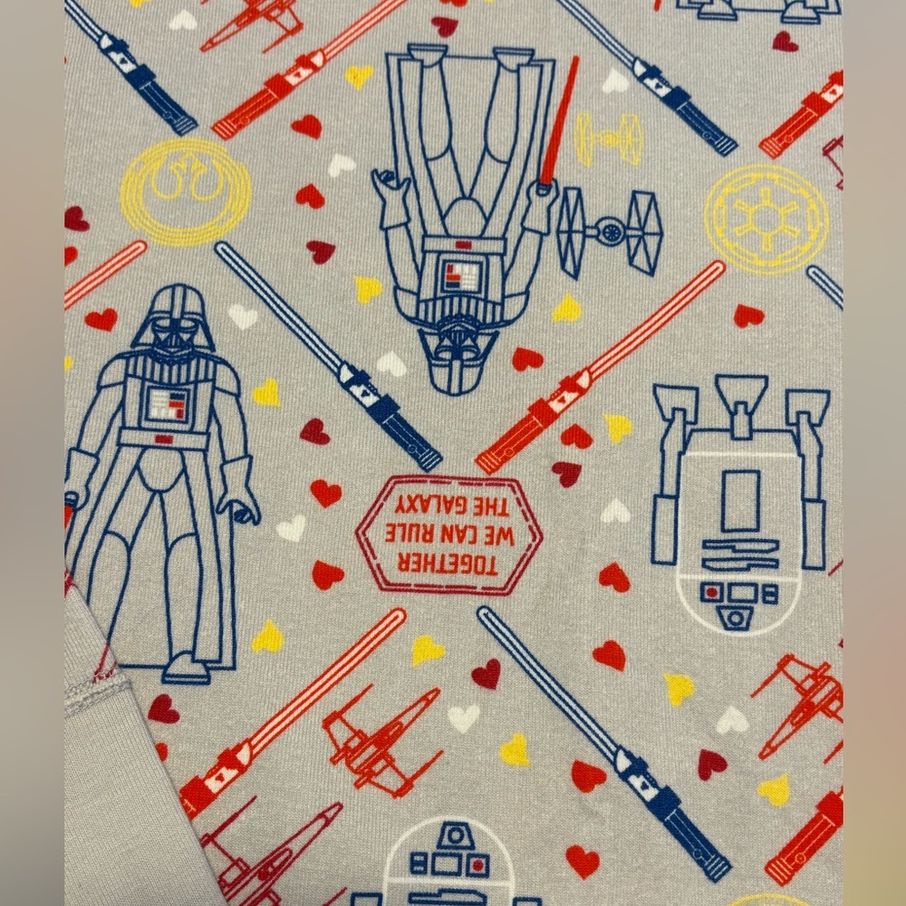 Hanna Andersson Pajamas, Women’s, S, Star Wars, Valentines, Valentine, Organic - Picture 2 of 11